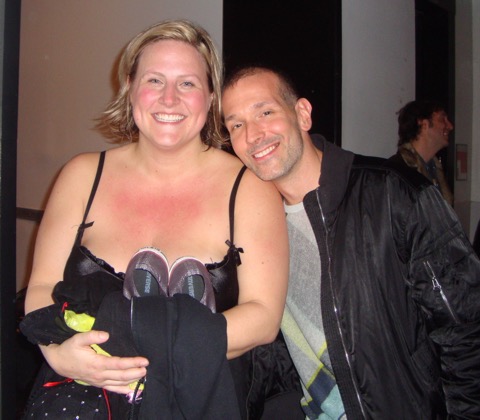 with Bridget Everett, New York 2010