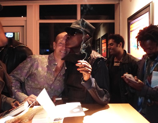 with Grace Jones, NYC 2015