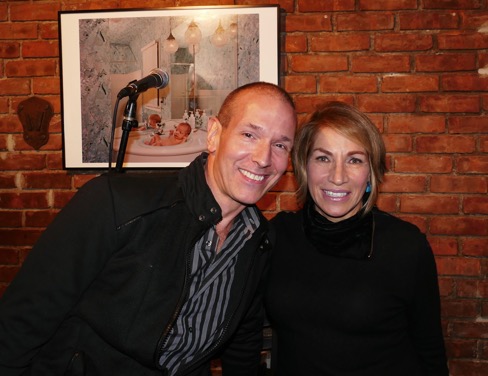 with Marie Brenner, NYC 2018