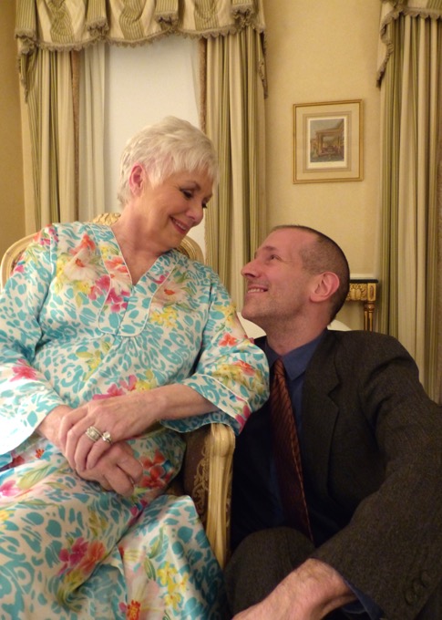 with Shirley Jones, New York 2014